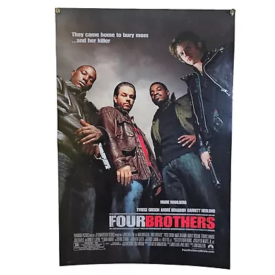 Four Brothers 2005 Movie Poster 27x40 Garrett Hedlund/Mark Wahlberg/Vergara • $9.99