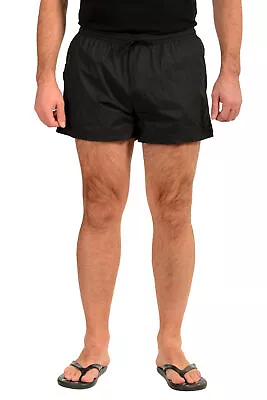 Burberry Men's Black Swimwear Swim Board Shorts US L IT 52 • $119.99