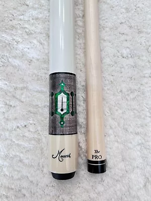 IN STOCK Meucci PP-4 Pool Cue W/ The Pro Shaft FREE HARD CASE (Green Shell) • $943.50