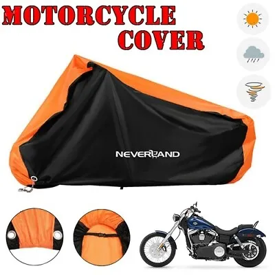 3XL Motorcycle Cover Waterproof Dust UV Rain For Harley Davidson Dyna Wide Glide • $26.99