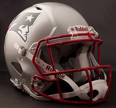 JULIAN EDELMAN Edition NEW ENGLAND PATRIOTS Riddell SPEED NFL Football Helmet • $389.99