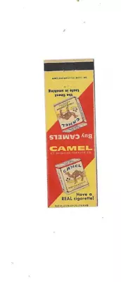 Vintage Matchcover  Have A Real Cigarette Camel Cigarette's • $2.50