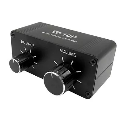 3.5 Mm RCA Portable Volume Controller Pre Amplifier W-10P Stereo Dual9663 • £13.80