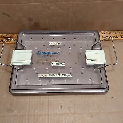 Medtronic Straight Shot M4 1898400 XOMED Microdebrider Sterilization Tray • $59