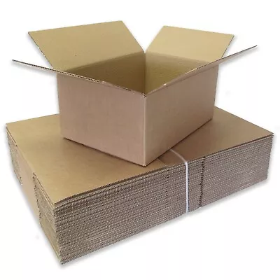  50 X ROYAL MAIL 'DEEP' SIZE SMALL PARCEL PACKING CARDBOARD BOXES  • £25.75