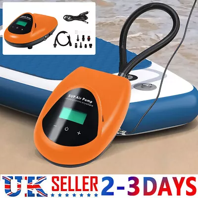 Mini 12V Paddle Board Pump Portable Electric Rechargeable Pump For Kayaks Balls • £62.99