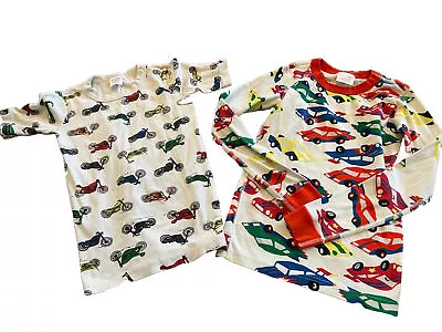 Hannah Andersson Boys Pajama Tops Short Sleeve/long Sleeve Lot Of 2 Size 12 • $19.89