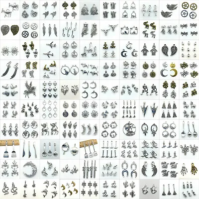 100+ Different Styles Antique Silver Charms Pendants Jewelry Finding DIY Carfts • $1.44