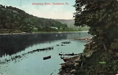 Allegheny River Rockmere Oil City Pennsylvania PA 1910 Postcard • $14.95