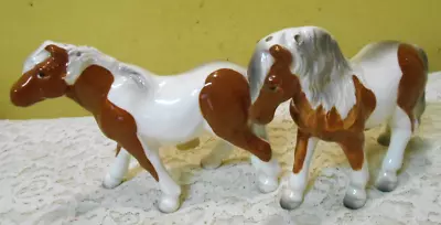 Vintage Victoria Ceramics Japan Paint Horse Salt & Pepper Shaker Set • $29.99