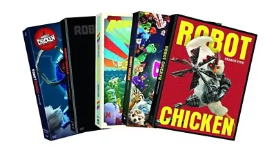 ROBOT CHICKEN SEASONS 1-5 New Sealed DVD 1 2 3 4 5 • $150.52