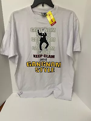 Phat Dog PSY Gangnam Style White Size XXL K Pop Logo Shirt  • $15.15