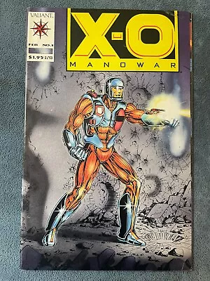 X-O Manowar #1 Valiant 1992 Bob Layton Barry Windsor Smith Key Issue Low Grade • $12.99