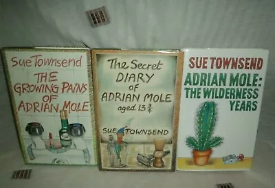 £5 • Buy 3 X Adrian Mole Books By Sue Townsend 