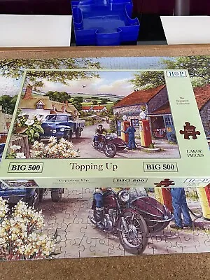 Topping Up - The House Of Puzzles - Big 500 Piece Jigsaw Puzzle • £3.50