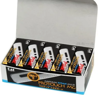 CAPTAIN TITAN MILD PROTOUCH MG 15 Blades X 10 Packs KAI • $93.43