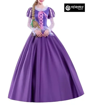 Rapunzel Carnival Dress Woman Dress Up Tangled Woman Costume RAPUW02B • £46.28