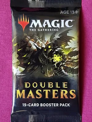 Magic The Gathering DOUBLE MASTERS New Sealed Booster Pack MTG • $39.99