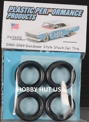 #6569G - 1965-1969 Goodyear Style 10  Stock Car Tires - PPP - 1/25 Scale - L@@K • $10.99