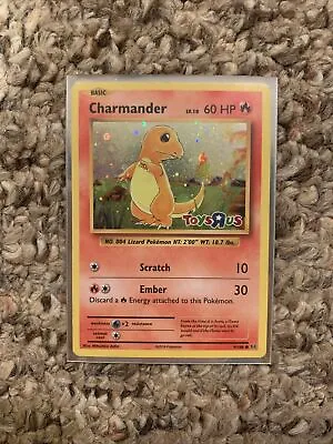 Pokemon TCG Charmander Toys R Us Promo Holo 9/108  • $40