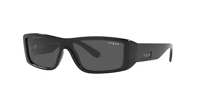 VOGUE VO5442S W44 87 Black Dark Grey 22 Mm Women's Sunglasses • $50.94