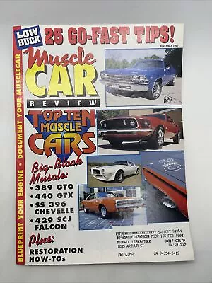 MUSCLE CAR REVIEW Magazine-NOVEMBER1992 • $19.81