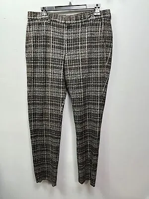 Heart Dagger Black/tan Tweed Dress Pants 34x32 • $27.50