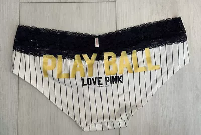 NWT Vintage Victoria's Secret PINK San Diego Padres Panties Sz L Playball SD • $22.99