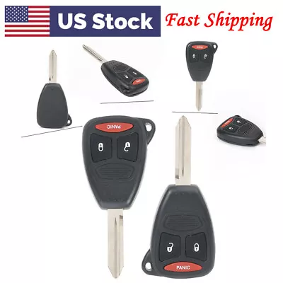 2x Keyless Entry Remote Key Fob For Dodge Magnum KOBDT04A 2005-2007 3-Buttons US • $22.44