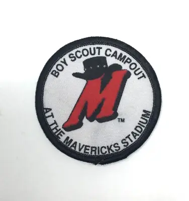 PATCH BSA Boy Scouts Campout At The Mavericks Stadium High Desert Baseball • £11.52