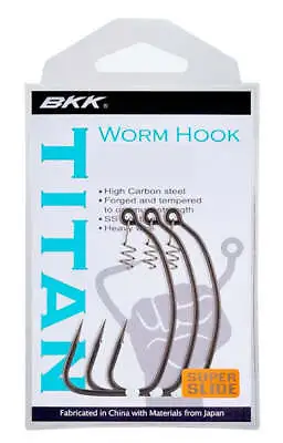 Brand New - BKK Titan Weedless Worm Fishing Hook - Choose Size • $14.95