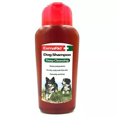 £9.49 • Buy Exmarid Deep Cleansing Dog Shampoo For Dry Itchy Skin Cleans & Protects