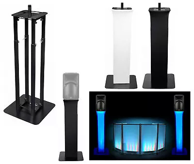 (1) Rockville Black Adjustable Totem Speaker Stand For Mackie SRM450-V2 • $199.95