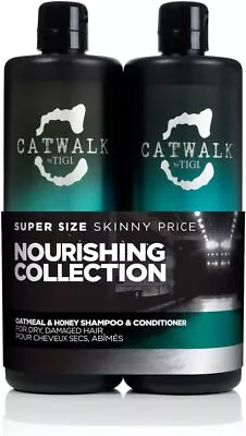 Catwalk By TIGI - Oatmeal & Honey Nourish Shampoo And Conditioner Set - Best Uk • £15.49