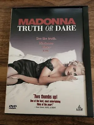 Madonna: Truth Or Dare (DVD 1991) • $10