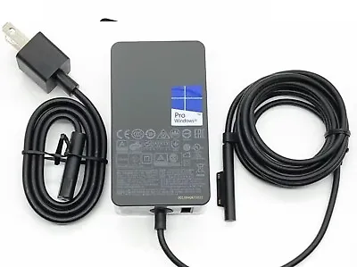 Genuine 65W Microsoft Surface Pro Book 1 2 3 4 5 6 7 X Adapter Charger 1706 1800 • $21.25