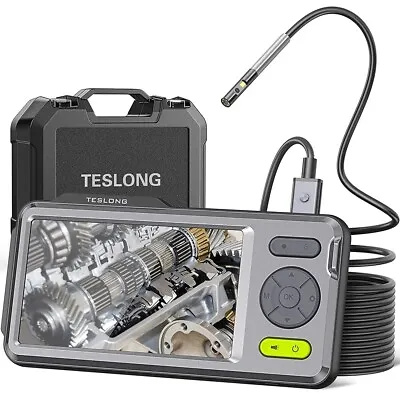 Teslong φ5mm Industrial Borescope Inspection Camera Recorder Built-in Speaker • £105.44