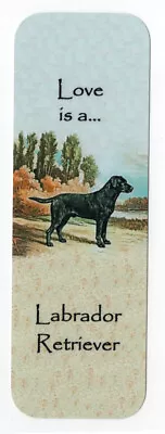 Labrador Retriever Beautiful Dog Bookmark Same Image Both Sides Great Gift • £2.50