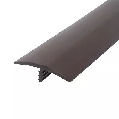 Outwater Plastic T-molding 1-1/4 Inch Dark Chocolate Brown Flexible Polyethylene • $151.99