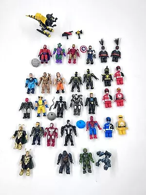 Mega Bloks Mini Figure Lot Power Rangers Marvel Heroes Halo 32 Total • $74.99