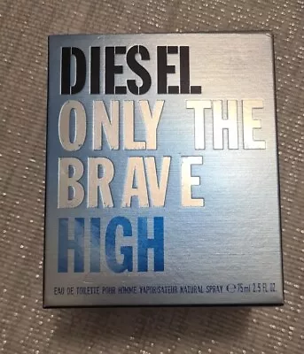 £34 • Buy Diesel ONLY THE BRAVE HIGH Eau De Toilette Spray 75ml EDT Spray For Him - NEW