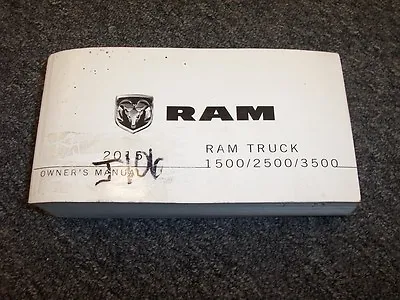 2015 Dodge Ram 3500 Truck Owner User Manual SLT Laramie Mega Crew Cab Diesel • $104.30