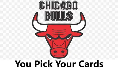 You Pick Your Cards - Chicago Bulls Team - NBA Basketball Card Selection • $29.95