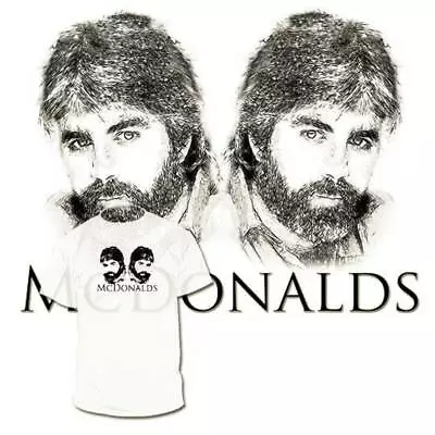 Michael McDonald Drawing On A T Shirt. 3XL One  Ash Gray And One White • $40