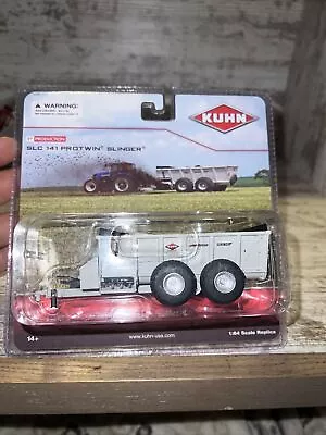 1/64th Scale Kuhn SLC 141 ProTwin Slinger Manure Spreader With Tandem Axle • $35