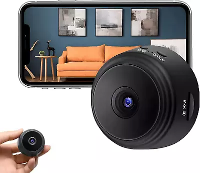 Wifi Mini Spy Camera A9 - Wireless Nanny Cam With Motion Detection Night Vision • $28.19