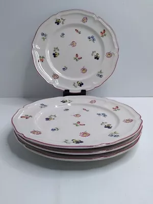 Villeroy & Boch Petite Fleur - Salad Plate 8.25  Depuis 1748 Set Of Four • $62.50