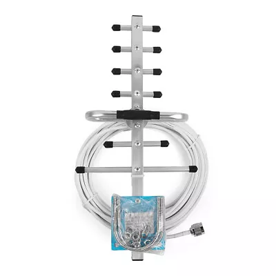 Outdoor Directional Yagi Antenna Mobile Signal Booster N-Male With 15m Cable • $29.99