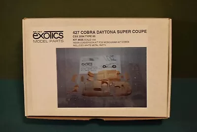 Mini Exotics 1/24 Cobra Daytona Super Coupe Resin Model Kit. • $76