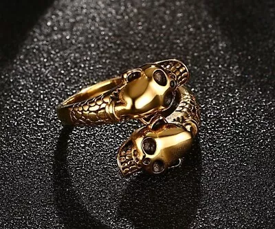 Men's Skull Casting Ring: Crafted For The Bold & Daring • $14.99